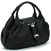 Fendi Braided Spy Handbag 8Br511 - Black