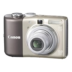 Canon PowerShot A1000 IS Digitalkamera (10 Megapixel, 4-fach opt. Zoom, 6,4 cm (2,5 Zoll) Display; Bildstabilisator) braun