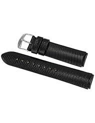 Philip Stein Black Lizard Watch Strap 2-ZB