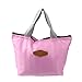 Sandistore Waterproof Portable Picnic Insulated Food Storage Box Tote Lunch Bag (Pink)
