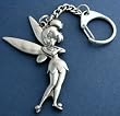 Tinker Bell Arms Crossed Pewter Key Chain