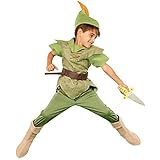 IMAGE OF Disney Store Peter Pan Costume Size XXS [ 2 / 3 ] for Toddler boys 1 - 3 years old