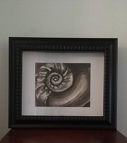 Seashell Ink Painting