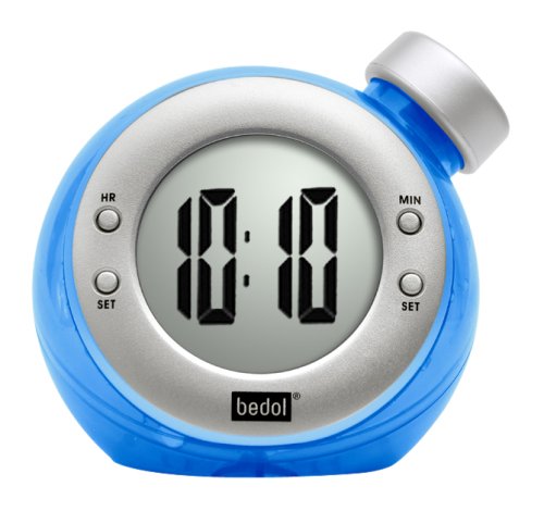 Bedol Water-Powered Desktop Clock, Blue