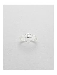Toe Ring In 92.5 Sterling Silver