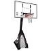 Spalding The Beast 74560 Portable Basketball Hoop with 60-Inch Glass Backboard