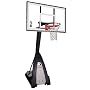 Spalding The Beast 74560 Portable Basketball Hoop with 60 Inch Glass Backboard
