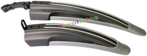Bicycle Cycling Front Rear Mud Guards Mudguard Set Mountain Bike Fenders /Gray