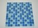 1 Netz Glas Mosaik Hellblau Mix 23