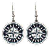 Seattle Mariners Dangle Earrings - MLB Baseball Fan Shop Sports Team Merchandise Amazon.com