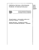 ISO 9251:1987, Thermal insulation - Heat transfer conditions and properties of materials - Vocabulary