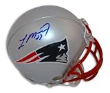 Laurence Maroney Autographed/Hand Signed New England Patriots Mini Helmet