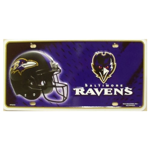 Baltimore Ravens License Plate Frame NFL