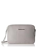 Michael Kors Bandolera Jet Set Large Saffiano Crossbody (Gris)