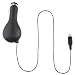 eForCity Retractable Car Charger (Micro USB) Compatible with Samsung&copy; Gravity 3 SGH-T479 / Gravity Touch SGH-T669 / Vibrant SGH-T959