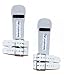 Ginnasta USA Power Double Buckle Gymnastics Grips - Ladies Uneven Bars, 2 (6 1/8