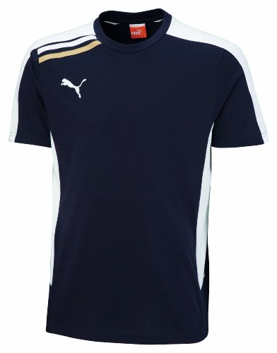 PUMA Herren Trainings-Shirt Esito Tee, new navy-white, S, 652600 06 Preisvergleich
