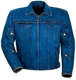 TOURMASTER/CORTECH RANGE DENIM MOTORCYCLE JACKET BLUE