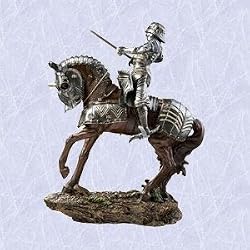 English knight replica statue office home sculpture New