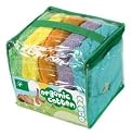 Tots Bots Nappy Day Pack (Stage 1, Aplix Fastening, Organic Cotton Material, Rainbow Colours)