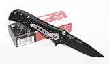 CAMILLUS HEAT A/O Folding Pocket Knife BLACK Blade