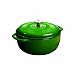 Lodge Color EC6D53 Enameled Cast Iron Dutch Oven, Emerald Green, 6-Quart