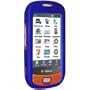 Amzer Rubberized Snap On Crystal Hard Casefor Samsung Highlight T749 ( Blue)