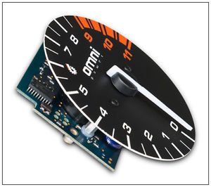 Omni Power Tachometer 9000 RPM Redline 90-91 Honda EF TACH-9000-EF