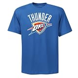 NBA Youth Oklahoma City Thunder Kevin Durant Player Name And Number Short Sleeve Tee, Strong blue, Medium