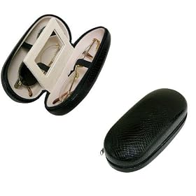 Click here to buy Lady Elegance Dual Eyeglass Case- Black by Lady Elegance.
