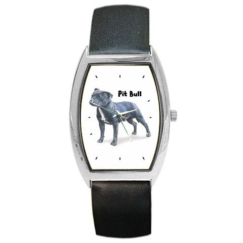 Pit Bull Barrel Style Metal Watch