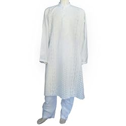 Cotton Embroidered Summer Clothing Size 2XL Chest 52 inches