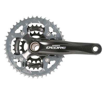 Shimano Deore 2-piece 9-Speed Mountain Bicycle Crank Set - FC-M590