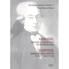 DOBLINGER KADENZEN, EING�NGE & AUSZIERUNGEN ZU MOZARTS KLAVIERKONZERTEN