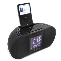 Denver CRI-820 iPod Docking-Station mit UKW-Wecker schwarz
