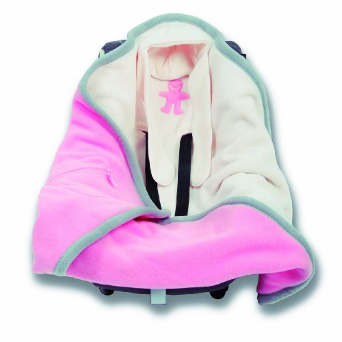 Baby Boum Polstar Car Seat/stroller Blanket In Bubblegum Pink Picture