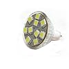 Brightest MR11 12 Volt AC DC 10 5050 SMD LED Bulb Wide Angle 140 Lumen 2.1 Watt, Warm White, 1113WW