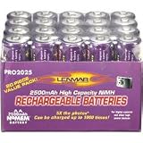 AA Nimh Rechargeable Batteries 20- Count Pack