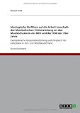 Ideologische Einflüsse auf die Arbeit innerhalb der Musikalischen Früherziehung an den Musikschulen in der BRD und der DDR der 70er Jahre: ... der Lehrpläne in Ost- und Westdeutschland