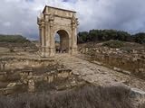 IMAGE OF Arch of Septimius Severus, Roman Ruins, Leptis Magna, UNESCO World Heritage Site, Libya Photographic Poster Print by Ethel Davies, 40x30