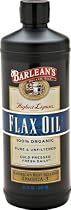 Barlean's Organic Oils High Lignan Flax Oil, 32-Ounce Bottle