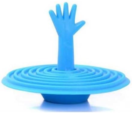 Creative Lovely Hand Shape Sink Plug Water Plug Rubber Sink Stopper Washroom Products - Color Random by Natshop
