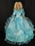 Light Blue Princess Gown Made for the Barbie Doll