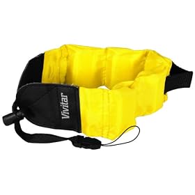 Vivitar Floating Wrist Strap for UnderWater/ WaterProof Cameras (Yellow)