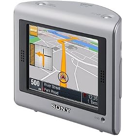 Sony NV-U50 - GPS receiver - automotive - flash 512 MB - 3.5"