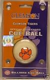 Clemson University Tigers Billiard Pool Cue Ball