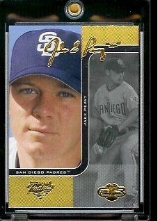 2006 Topps Co-Signers Jake Peavy San Diego Padres Baseball Card #51 - Mint Condition - In Protective Display Case !!