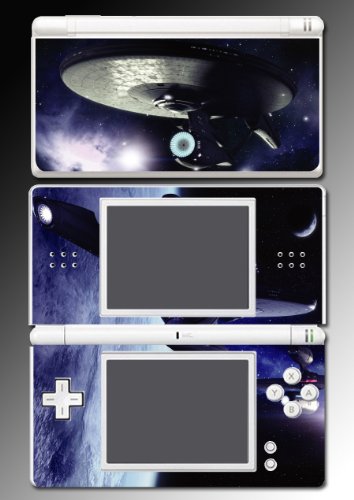  Star Trek USS Enterprise Game Vinyl Decal Cover Skin Protector #2 for Nintendo DS Lite