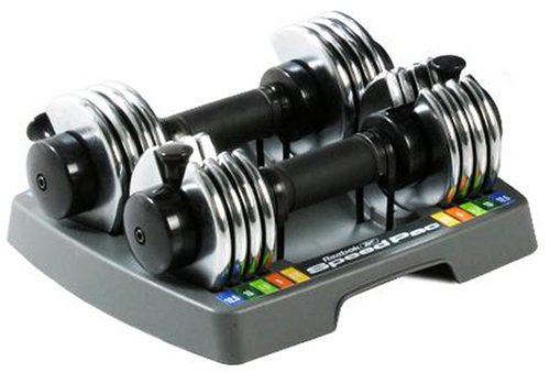 Reebok Speed Pac Adjustable Dumbbell Pair