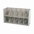 Add-A-Stack Shelving System Filing Tiers & Dividers, 36w x 10h, Sand, 2/Ctn (TNN100257)